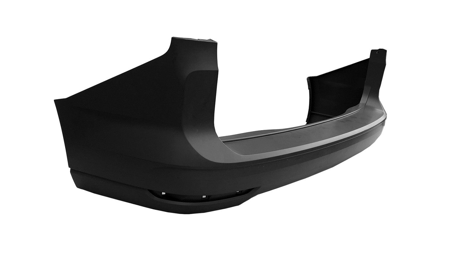 PARAURTI POSTERIORE NERO PASSO LUNGO CON TAPPO GANCIO TRAINO 6 TRACCE SENSORI - VOLKSWAGEN - Caddy 2020 - 2K7807417C9B9