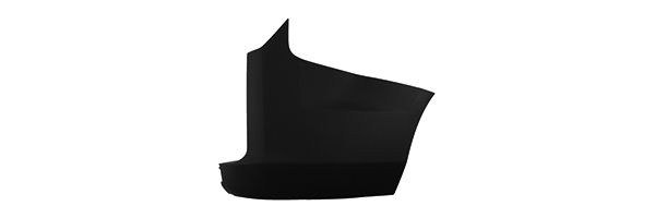 CANTONALE POSTERIORE DESTRO CON PRIMER PORTA BASCULANTE CON KIT STAFFA PASSARUOTA GRIGIA - FORD - Transit Custom 2012 - 1827013 - 2273153