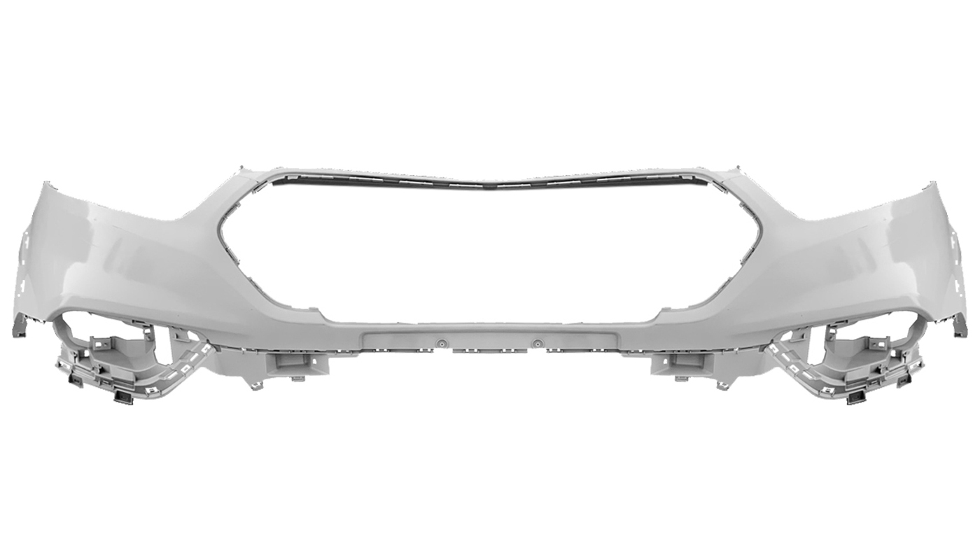 PARAURTI SUPERIORE CON PRIMER PREDISPOSTO MODANATURE LATERALI - FORD - Transit Custom 2018 - 2322008