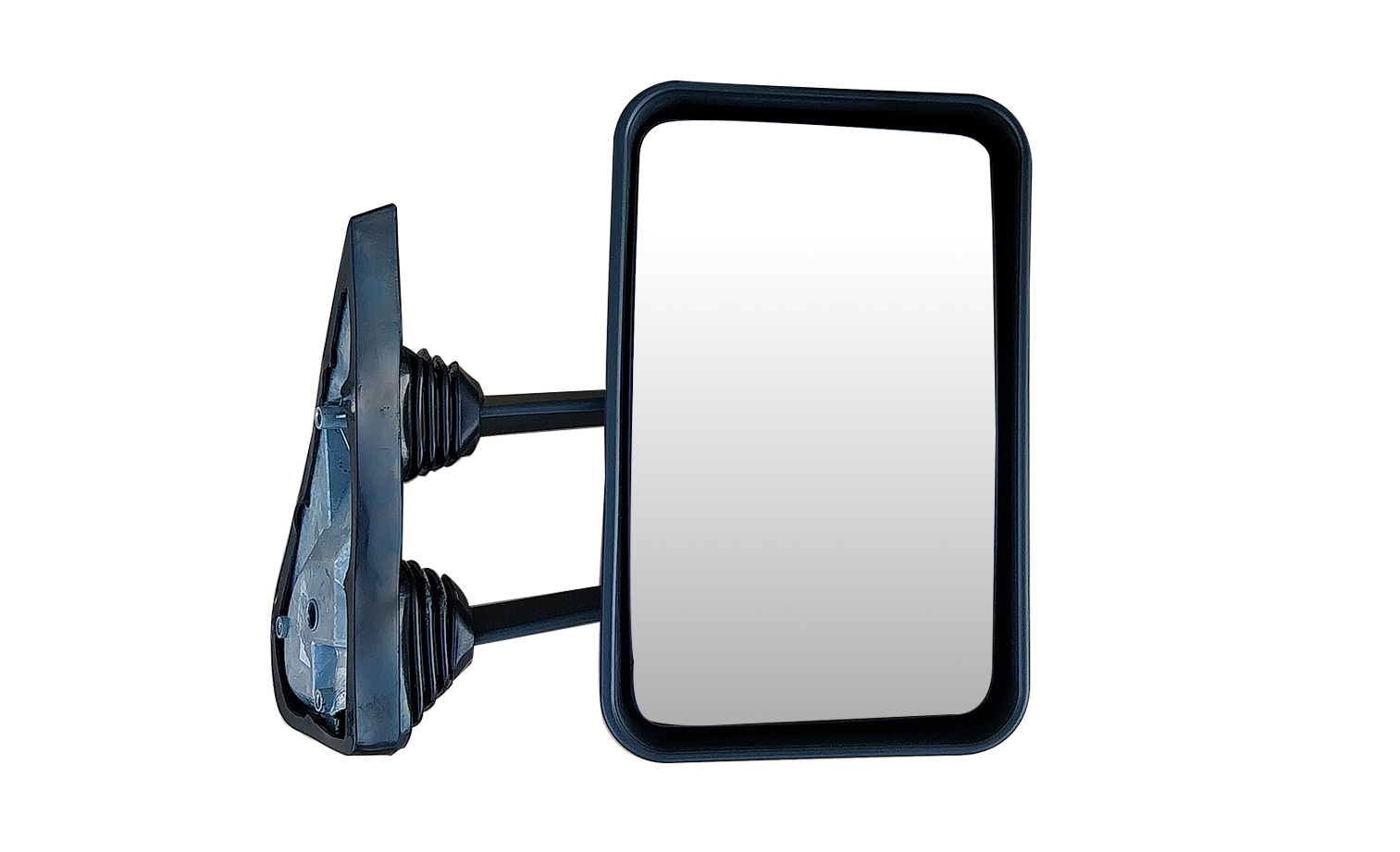 SPECCHIO RETROVISORE DESTRO BRACCIO CORTO MANUALE - COVER COLORE GRIGIO - NON RISCALDATO - IVECO - Daily 1996 - 93936853