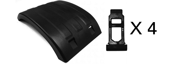 PARAFANGO SUPERIORE MEDIO CON KIT TIRANTI 200.00502 - RENAULT - Premium - 20936759 - 7420936768 - 7420726748 - 20722652 - 3171391 - 1079965 - 20514389 - 20723526 - 7420726748