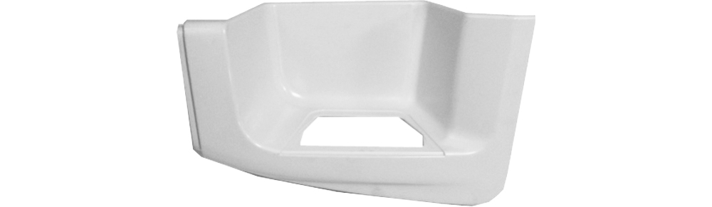 PEDANA SALITA SINISTRA IN ABS BIANCO 1-2 SERIE - DAF - XF 95 1a° - 2a° Serie - 1295732