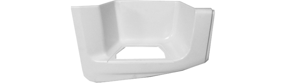 PEDANA SALITA DESTRA IN ABS BIANCO 1-2 SERIE - DAF - XF 95 1a° - 2a° Serie - 1295735
