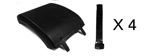 PARAFANGO SUPERIORE POSTERIORE CON KIT TIRANTI 200.00500 - DAF - XF 105 - 1328935 - 5001842757