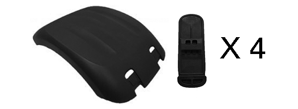 PARAFANGO SUPERIORE CON KIT TIRANTI 200.10501 - DAF - XF 105 - 1875551 - 1875552