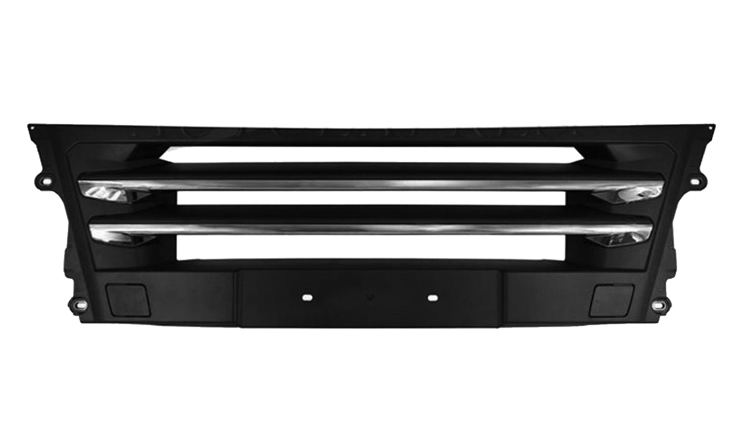 GRIGLIA PARAURTI CENTRALE CON MODANATURE CROMATE - MAN - TGX Euro 6 - 81416106971 - 81416106952