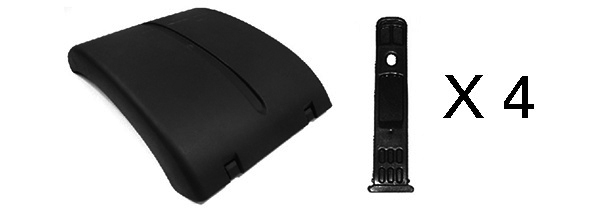 PARAFANGO POSTERIORE SUPERIORE CON KIT TIRANTI 200.00503 - MAN - TGX Euro 6 - 81664106606