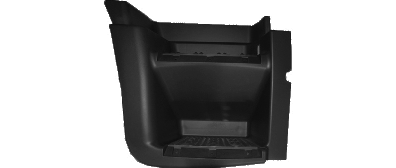 PEDANA SALITA DESTRA NERA - IVECO - Stralis 2001 - 504368373 - 504136556 - 2997739