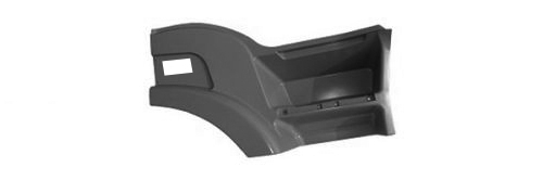 PARAFANGO PEDANA DESTRO CON FORO MOD. AS - IVECO - Stralis 2013 - 5801840545 - 504103308 - 504020073