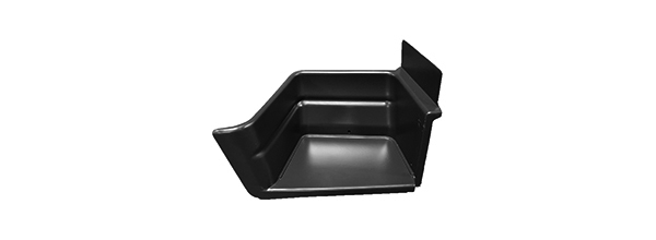 VASCHETTA PEDANA DESTRO SENZA FORO CON PRIMER - IVECO - MY 2024 120E-180E - 504331359