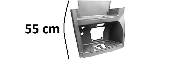 PEDANA SINISTRA CON PRIMER CABINA LARGA BASSA - Marca - Actros MP4 Cabina Larga - A96066618039135 - A9606662003 - A9606662901 - 96066618039135 - 9606662003 - 9606662901