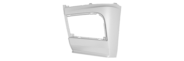 CANTONALE SINISTRO SMALTO BIANCO DB9147 CABINA STRETTA ALTA - MERCEDES - Actros MP4 Cabina Stretta - 9608855525 - A9608855525