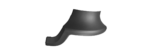 ELEMENTO SUPERIORE SINISTRO GRIGIO - MERCEDES - Actros MP5 - 96088598087G99 - A96088598087G99