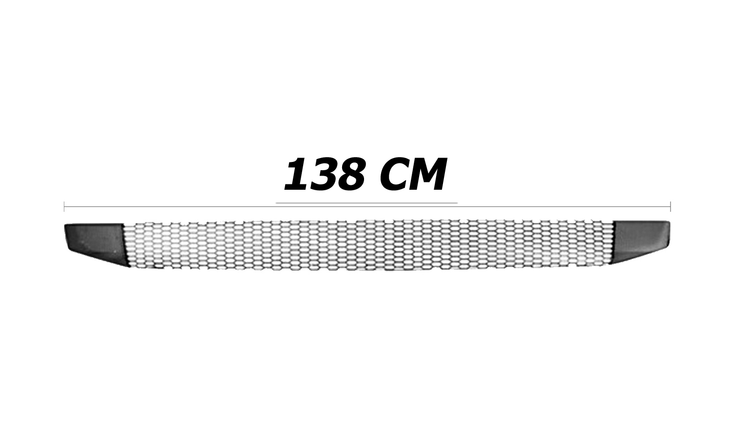 GRIGLIA SUPERIORE PER CALANDRA 200.15404D VERSIONE V8 - SCANIA - Serie R2010 - 1930792
