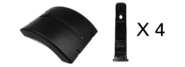 PARAFANGO SUPERIORE CON KIT TIRANTI 200.00501 - RENAULT - Premium - 5010314951