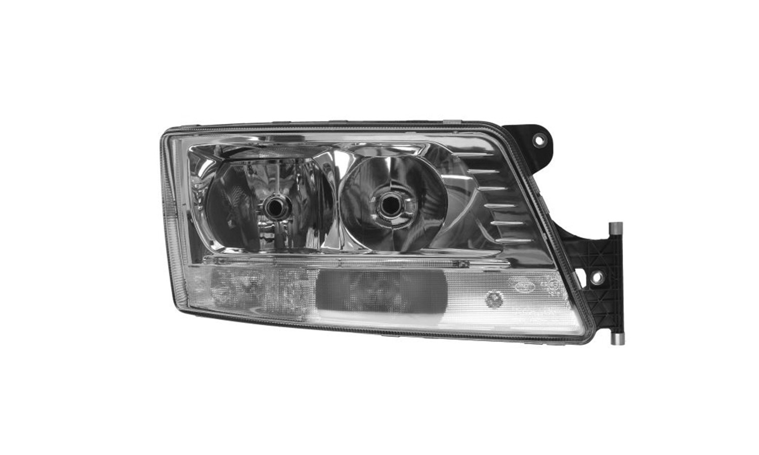 FARO DESTRO MANUALE CON LED PARKING CON LUCE DIURNA SENZA LAMPADINA (H7-H7-LED) OMOLOGATO - Marca - TGS - 81251016500 - 81251016662