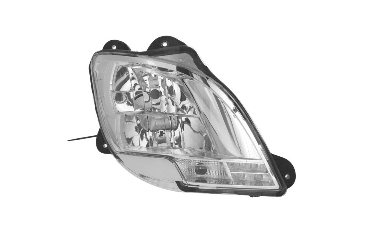 PROIETTORE DESTRO MANUALE SENZA LAMPADINA (H7-H1-PY21W-LED) PREMIUM QUALITY - DAF - XF 106 - 1835875