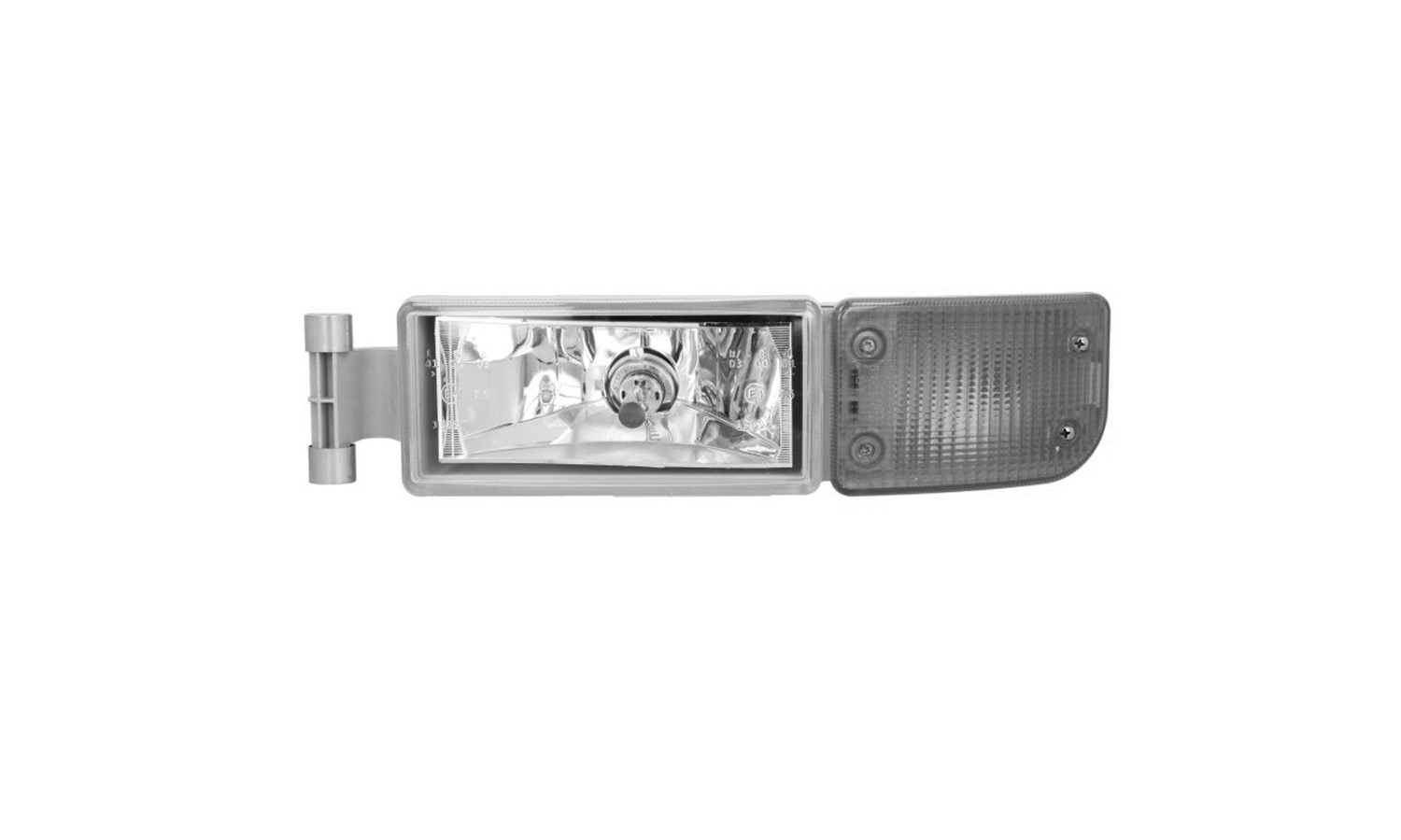 FARO FENDINEBBIA SINISTRO CON FRECCIA COLOR AMBRA SENZA LAMPADINA (H4-P21W) - MAN - TGA XL - 81253206111 - 81253206091