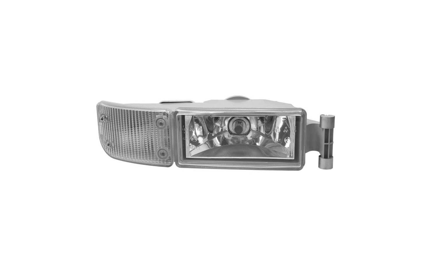 FARO FENDINEBBIA DESTRO CON FRECCIA BIANCA SENZA LAMPADINA (H4) - MAN - TGA XL - 81253206114 - 81253206108