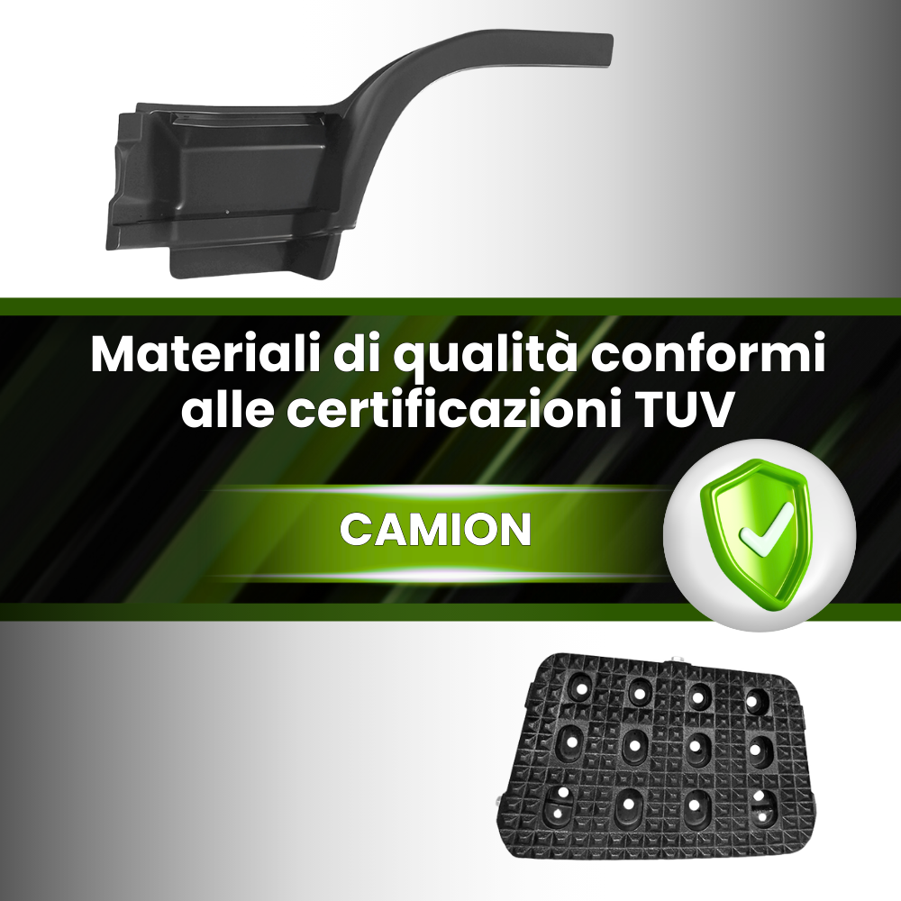 PROIETTORE DESTRO MANUALE ALOGENO 24V CON PORTA LAMPADA - SENZA LAMPADINA (H7 - H1 - H21W - W5W - PY21W) CON LUCI DIURNE (H21W) LAMPADA NON PRESENTE- CONNETTORE RETTANGOLARE POSTERIORE CENTRALE SINIS - Image 3