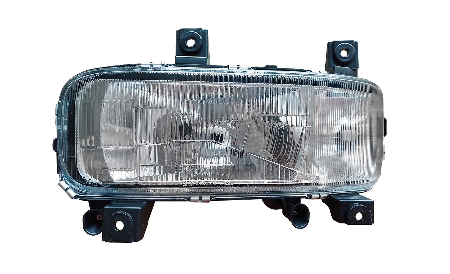PROIETTORE SINISTRO MANUALE/ELETTRICO ALOGENO 24V CON PORTA LAMPADA SENZA LAMPADINA (H4 - H1 - W5W) CONNETTORE RETTANGOLARE POSTERIORE CENTRALE DESTRO 6 PIN - SENZA MOTORINO - MERCEDES - Atego 1a° se