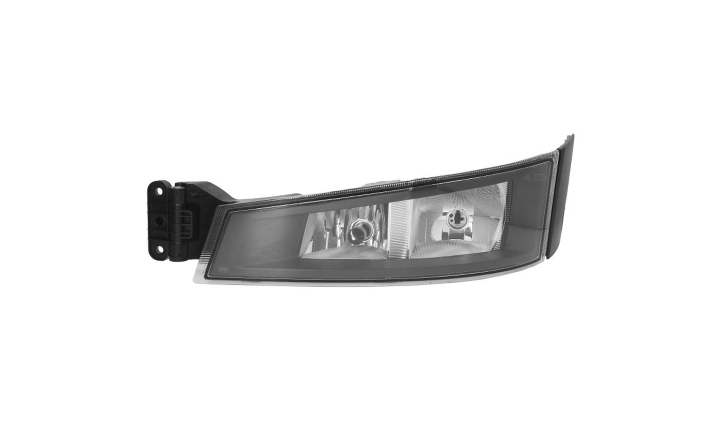 FARO FENDINEBBIA SINISTRO BASE NERA CORNICE NERA CON LUCE PROFONDITA SENZA LAMPADINA (H7-H1) - VOLVO - FH4 - 21221158 - 22332600