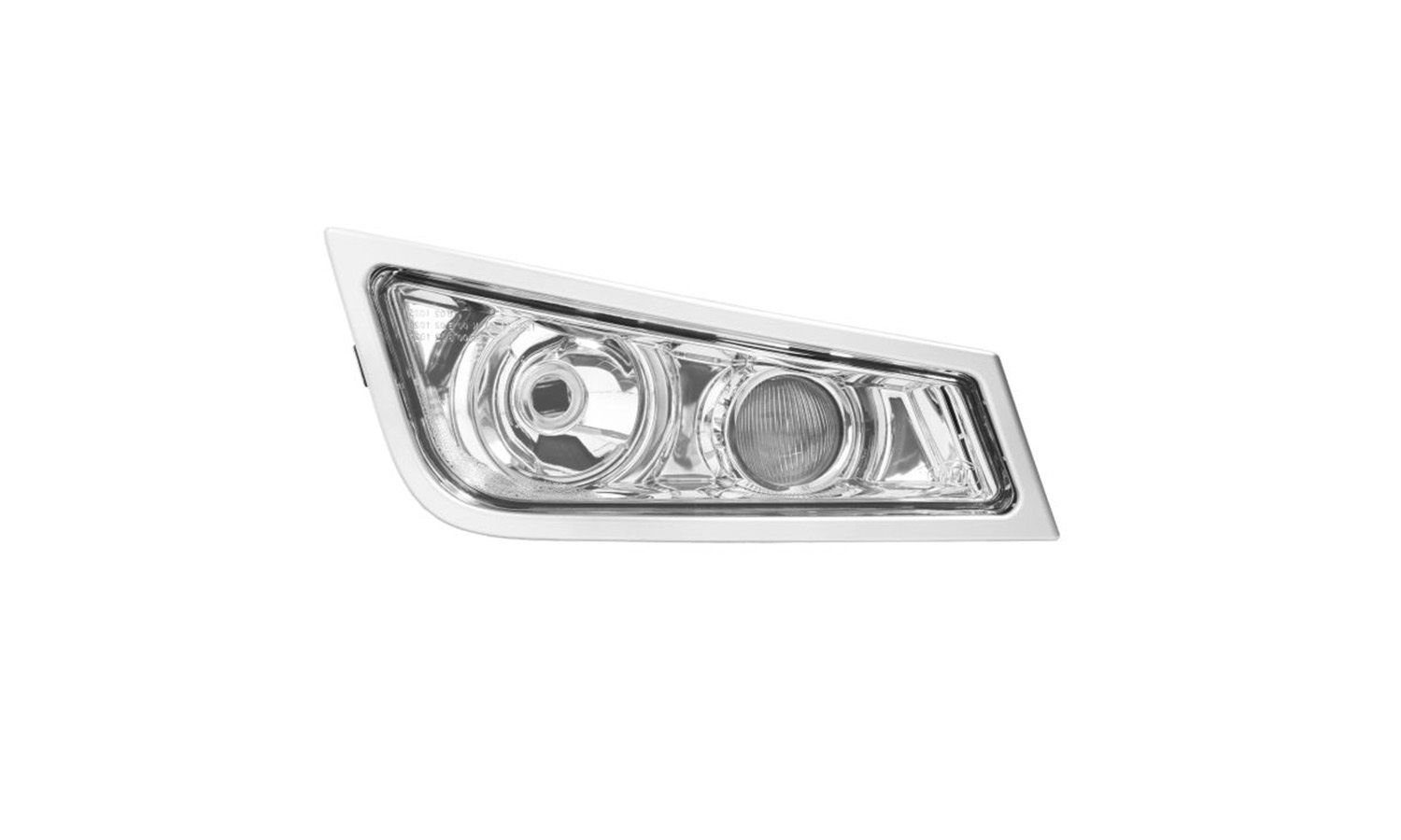 FARO FENDINEBBIA DESTRO BASE CROMATA CON LUCE PROFONDITA SENZA LAMPADINA (H3-H3) - VOLVO - FH3 - 21297917