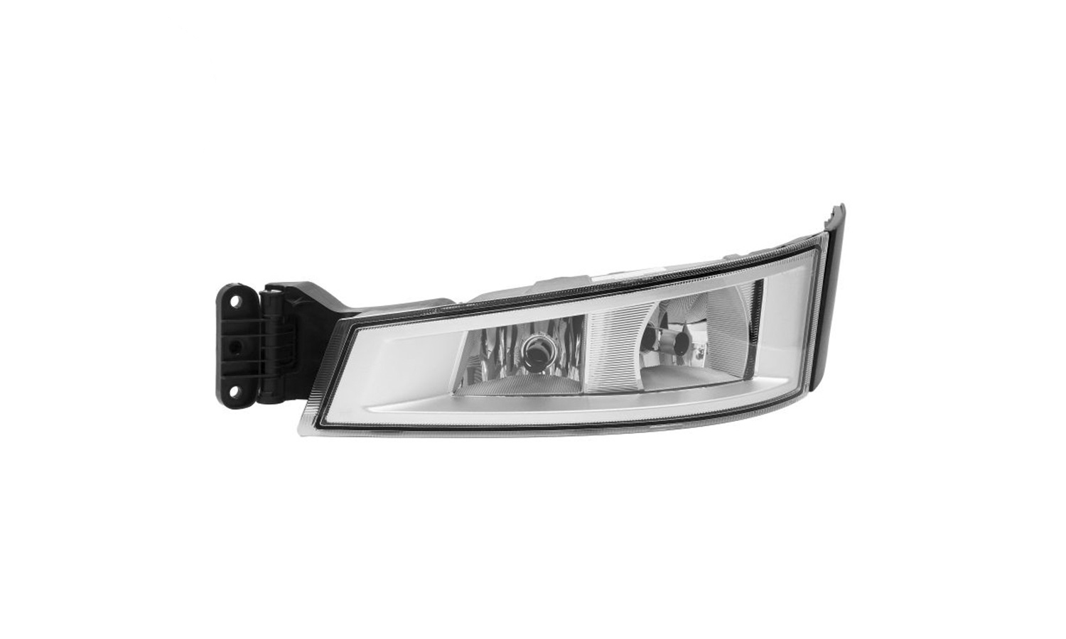 FENDINEBBIA SINISTRO BASE CROMATA CORNICE NERA CON LUCE SUPPLEMENTARE SENZA LAMPADINA (H7-H1) - VOLVO - FM4 - 82140763 - 84186279