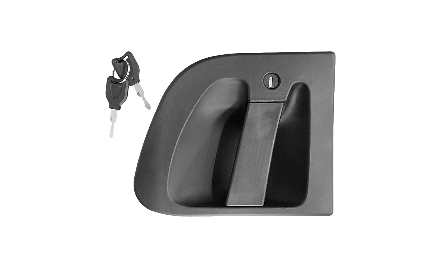 MANIGLIA PORTA SINISTRA CON CHIAVE - RENAULT - Kerax - 1400769 - 1407256 - 24426873 - 5001836267 - 5001858129