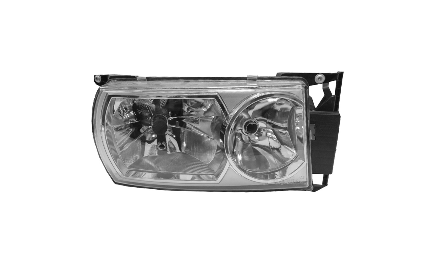 PROIETTORE DESTRO MANUALE (24V-H7-D2R-T4W-LHD) SENZA CENTRALINA XENON - SCANIA - Serie R - 1760554 - 1892324 - 1900351 - 2442631