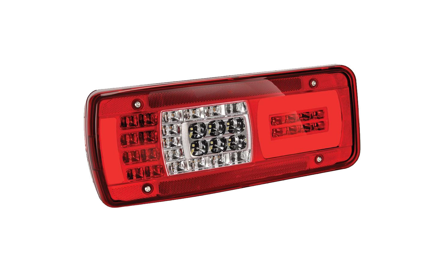 FANALE POST SINISTRO CON CONNETTORE LATERALE E LUCE TARGA - IVECO - Stralis S-WAY 2019 - 5802000568 - 5802240292