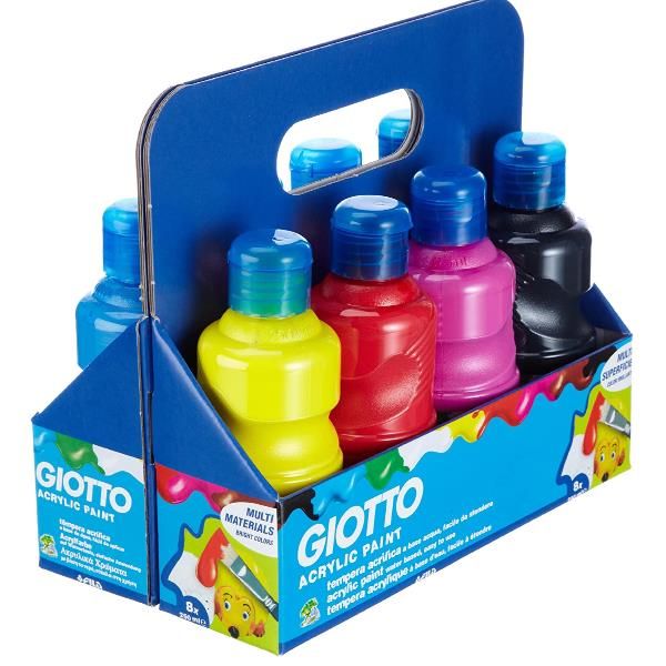 CF8 GIOTTO SCHOOLPACK TEMPERA 250ML - Image 3