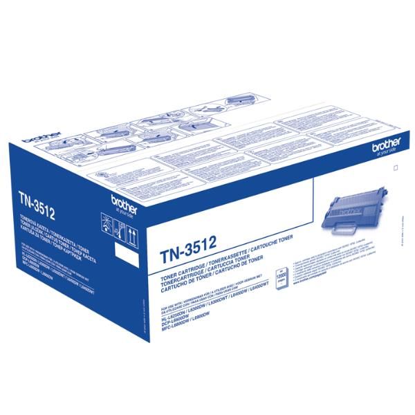 Brother TN-3512 cartuccia toner 1 pz Originale Nero (OEM Brother TN3512 Black 12000 Pages Original Toner)