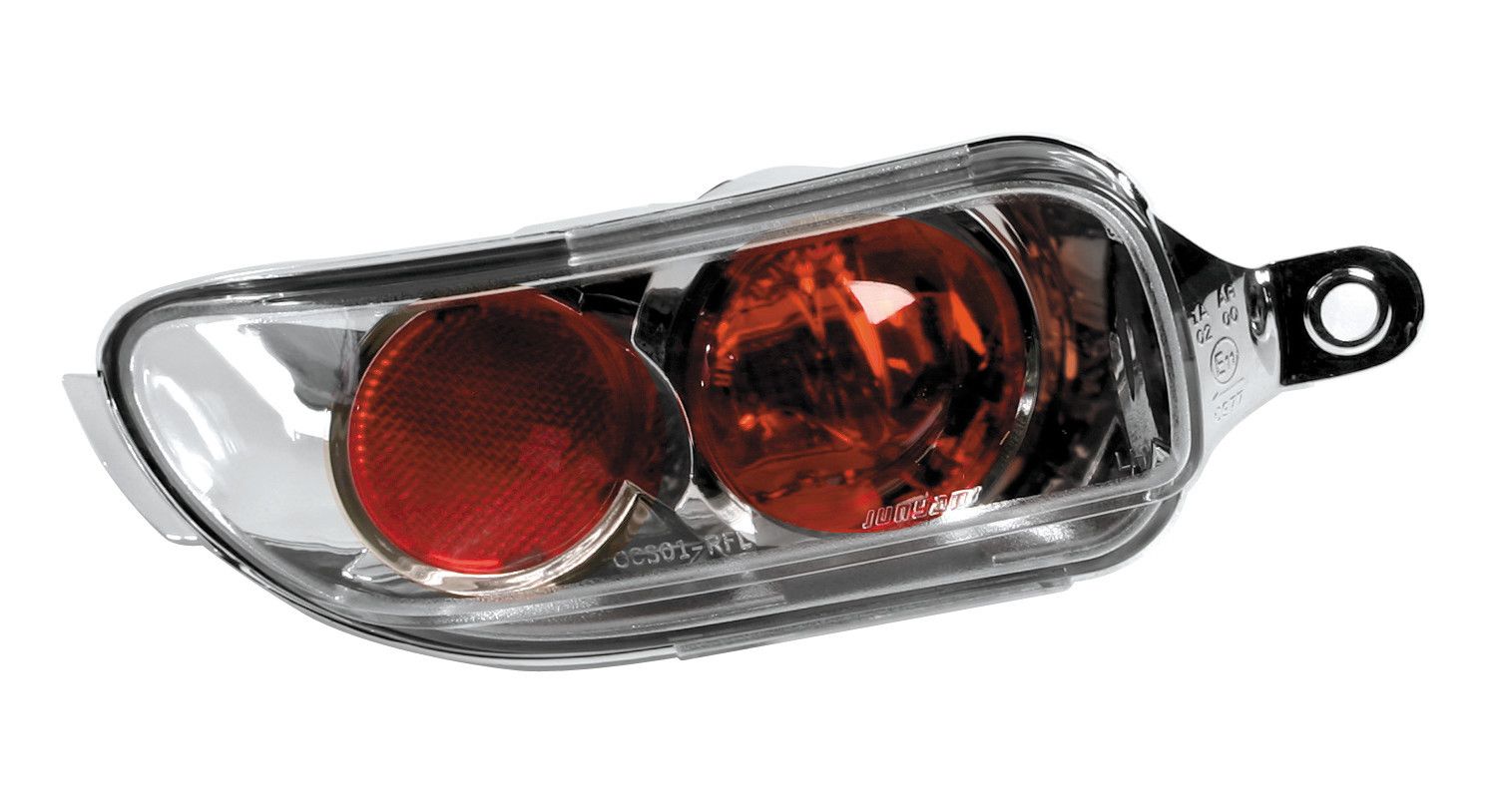 Coppia retronebbia - compatibile per Opel Corsa (10/00-12/06) - Cromo