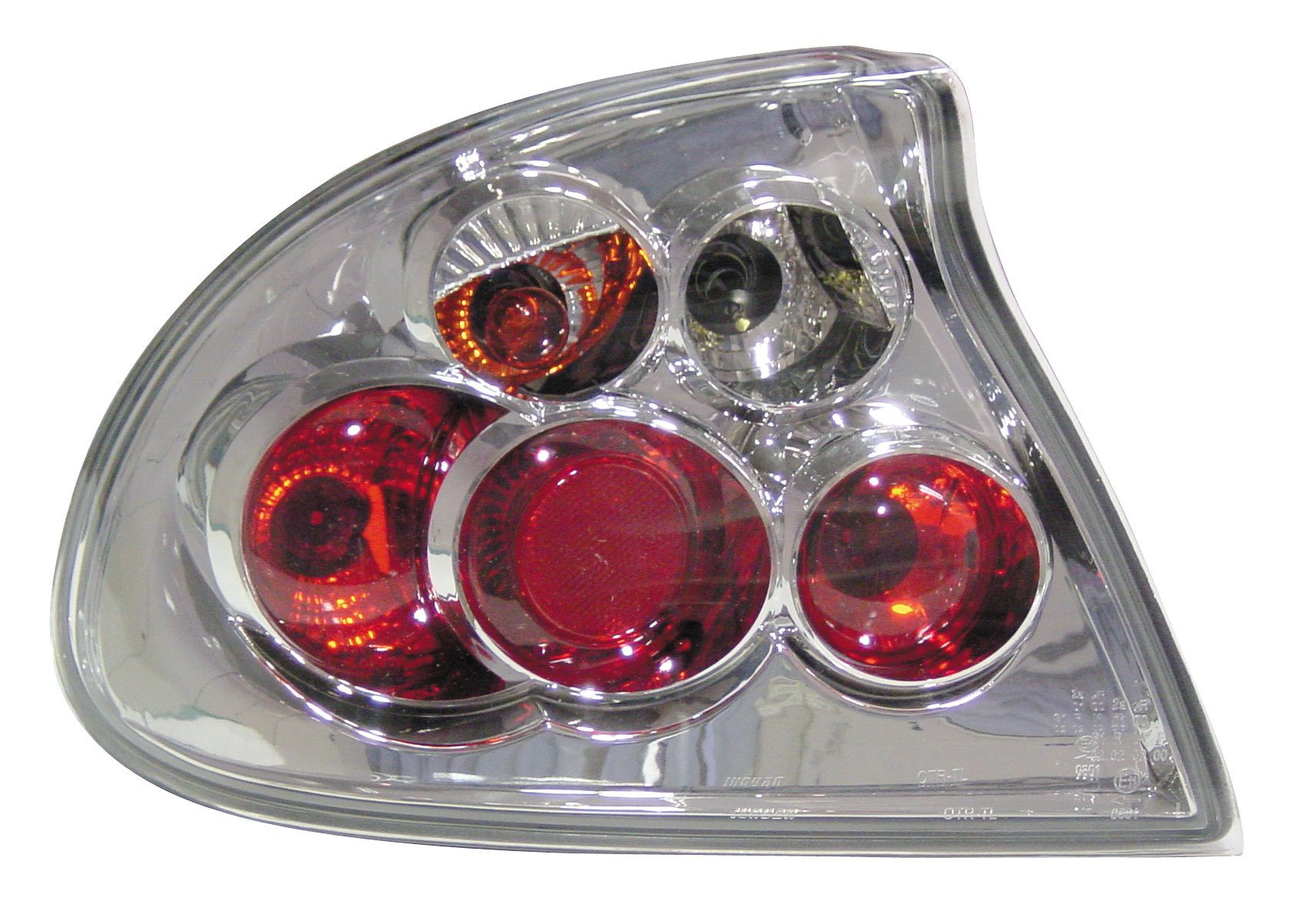 Coppia fanali posteriori - compatibile per Opel Tigra (7/94-12/00) - Cromo