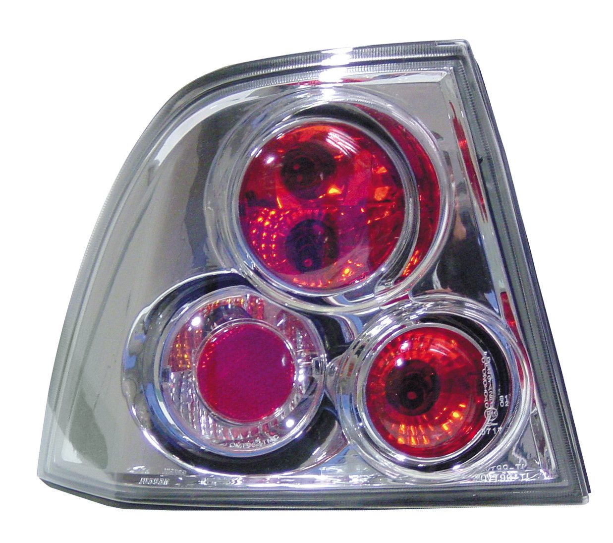 Coppia fanali posteriori - compatibile per Opel Vectra (10/99-4/02) - Cromo