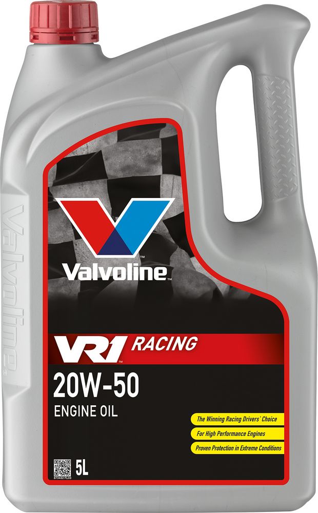 Olio Motore VR1 Racing 20W-50 5L Lubrificante Auto Minerale.