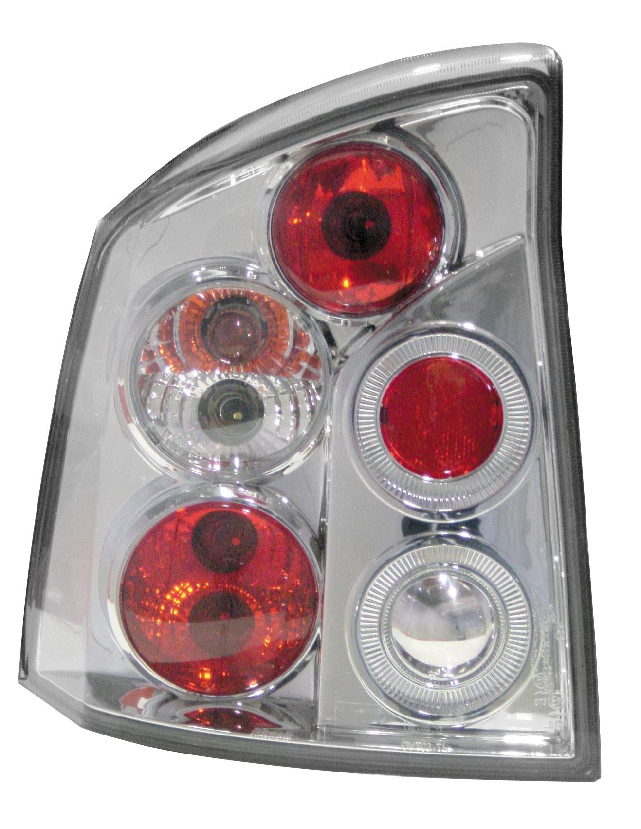 Coppia fanali posteriori - compatibile per Opel Vectra (4/02> ) - Cromo