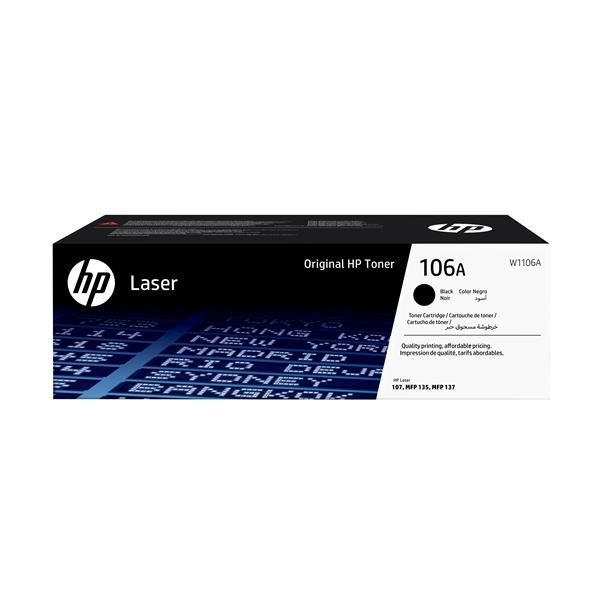 HP 106A BLACK ORIGINAL LASER TONER