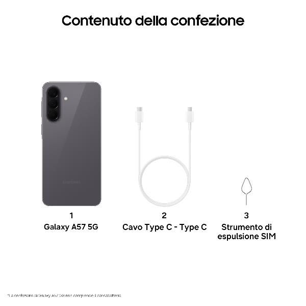 GALAXY A57 8+256GB GRAY EE