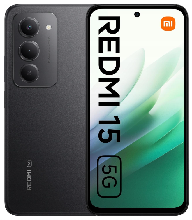 Xiaomi Redmi 15 5G 8+256GB Nero - Brand