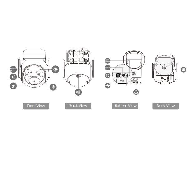 PTZ WI-FI FULL-COLOR 3 MP 2.8 MM IR