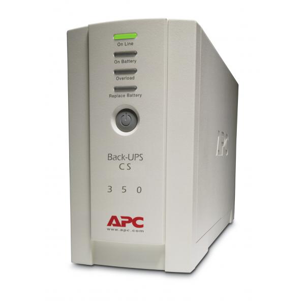 APC Back-UPS gruppo di continuità [UPS] Standby [Offline] 0,35 kVA 210 W 4 presa[e] AC (B-UPS 350VA/210W 230V 4X IEC C13 RBC)