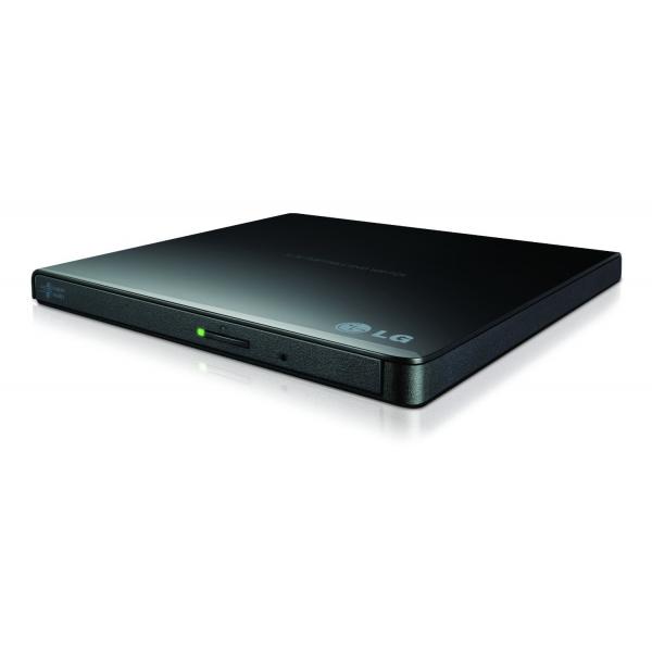 LG GP57EB40 lettore di disco ottico DVD Super Multi DL Nero (Black, Tray, Desktop/Notebook - DVD Super Multi DL, USB 2.0 - Warranty: 12M)
