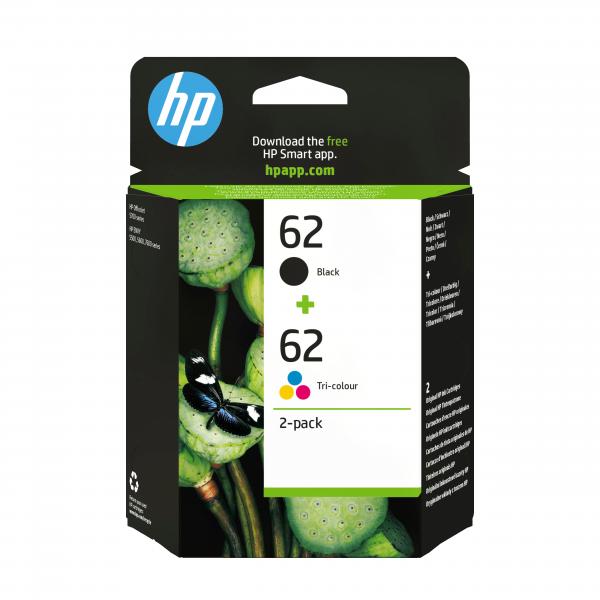 HP 62 Original Black, Cyan, Magenta, Yellow