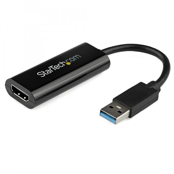 StarTech.com Adattatore USB 3.0 a HDMI, Convertitore USB-HDMI per Monitor Windows, 1080p [non supporta macOS/ChromeOS/Linux], Conforme TAA (USB TO HDMI ADAPTER EXTERNAL - DISPLAY VIDEO CONVERTER DONG