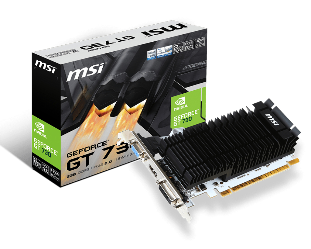 MSI GT 710 2GD3H LP scheda video NVIDIA GeForce GT 710 2 GB GDDR3 (MSI GT 710 2GB 2GD3H LP W/LP)