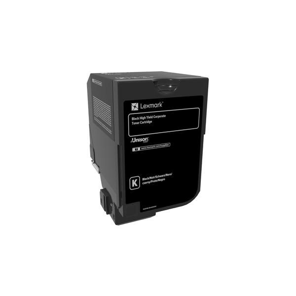 Lexmark 84C2HKE cartuccia toner 1 pz Originale Nero (Toner Corporate Black 25k - 84C2HKE, Black, 1 pc[s] - Warranty: 12M)