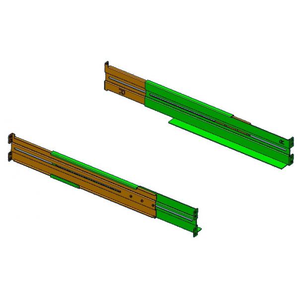 PowerWalker RK7 Guida per scaffale (Rack Mount Kit - RK7 1U - For VI 500-1500 R1U Series - Extendable 46.4cm to 73.8cm - Warranty: 24M)
