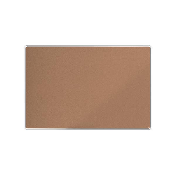 Nobo Premium Plus bacheca per appunti Interno Marrone Alluminio (Nobo 1915184 Premium Plus Cork Notice Board 1800x1200mm)